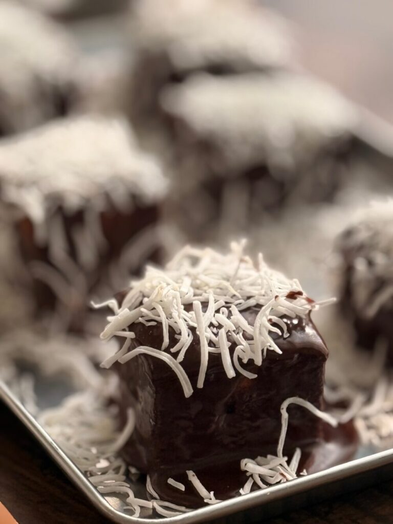 大阪の泉佐野,熊取-panlabo(パンラボ)-パン教室-２・3月　米粉のラミントン